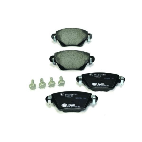 Bremsbelagsatz Scheibenbremse Hella Pagid 8DB 355 009-081 für Ford Jaguar Fpv