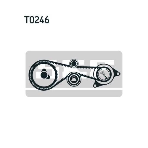 Zahnriemensatz Skf VKMA 01332 für Audi VW