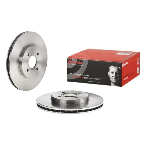 2X Brembo Bremsscheibe Vorderachse Prime Line für Ford