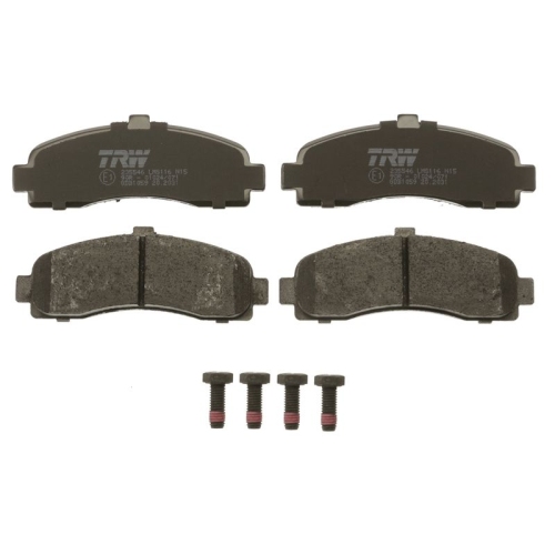 Brake Pad Set Disc Brake Trw GDB1059 Cotec for Nissan Front Axle