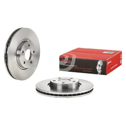 1X Brembo Bremsscheibe Vorderachse Prime Line für Ford