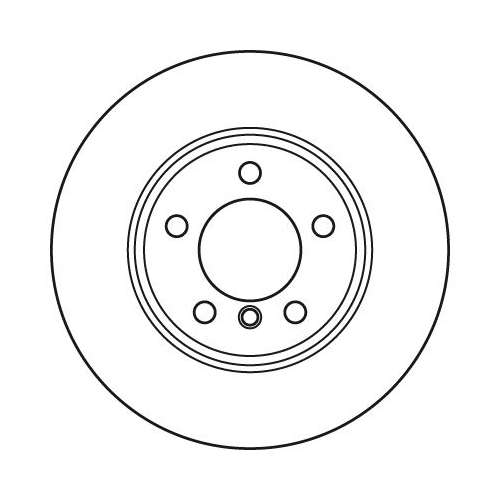 TRW 1X Bremsscheibe Vorderachse für Mini