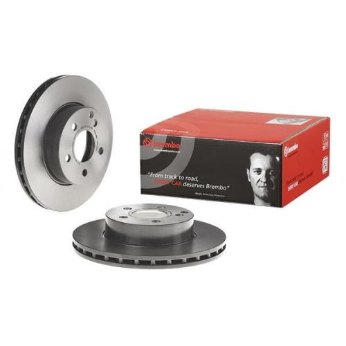 2X Brembo Bremsscheibe Prime Line - Uv Coated für Mercedes Benz