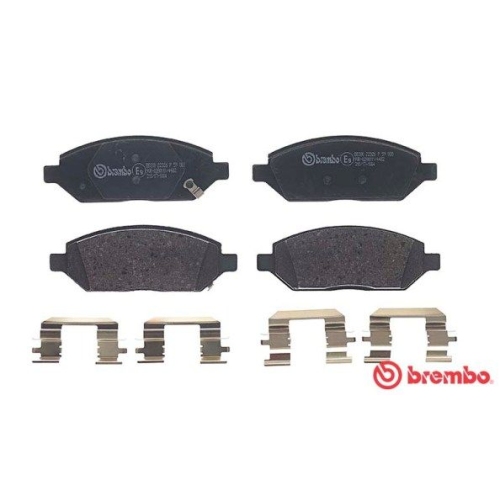 Bremsbelagsatz Scheibenbremse Brembo P59088 Prime Line für Opel Vauxhall