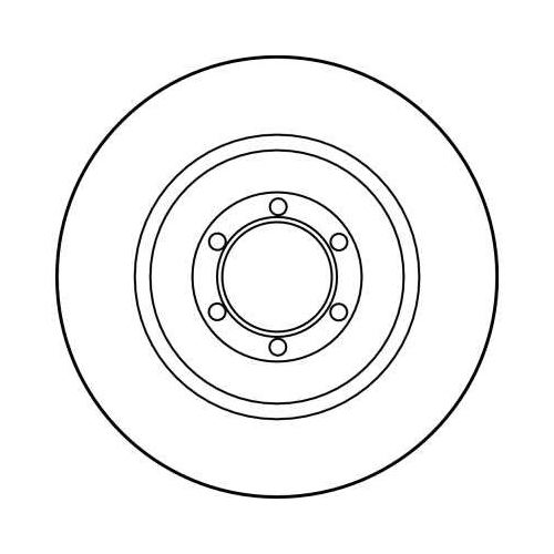 TRW 2X Bremsscheibe Hinterachse für Alfa Romeo