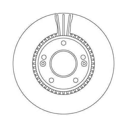 TRW 2X Bremsscheibe für Hyundai Kia Jac Hyundai (beijing) Kia (dyk)