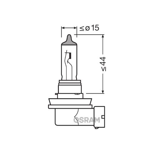 2 Glühlampe, Abbiegescheinwerfer OSRAM 62211CBB-HCB COOL BLUE BOOST für