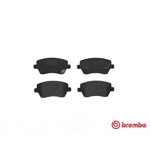 Bremsbelagsatz Scheibenbremse Brembo P56086 Prime Line für Nissan Renault Datsun