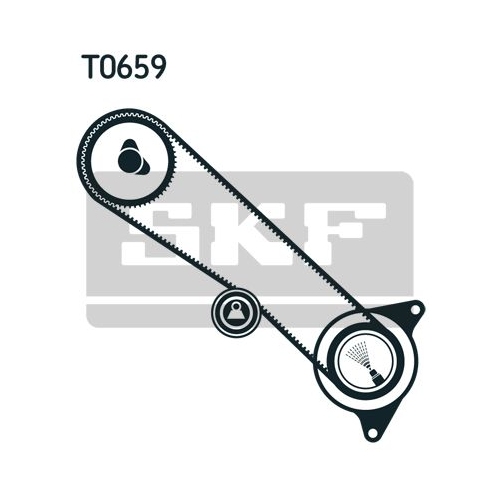 Zahnriemensatz Skf VKMA 91920 für Toyota