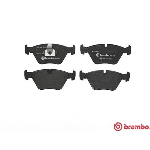 Bremsbelagsatz Scheibenbremse Brembo P06043 Prime Line für Bmw Rover Vorderachse