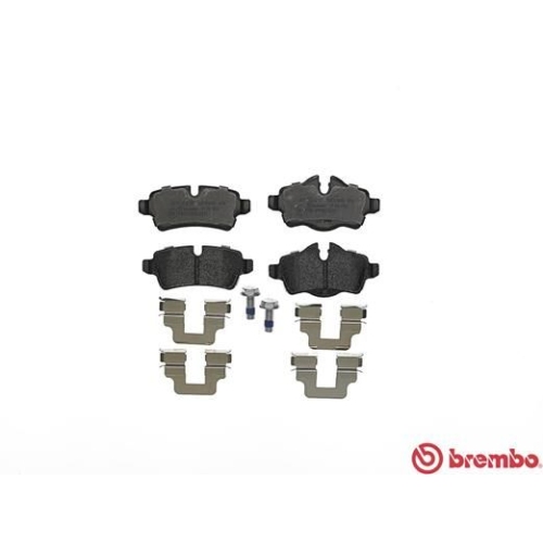 Bremsbelagsatz Scheibenbremse Brembo P06052 Prime Line für Bmw Mini Hinterachse