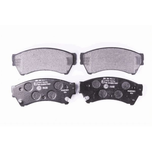 Bremsbelagsatz Scheibenbremse Hella Pagid 8DB 355 013-761 für Mazda Mitsubishi