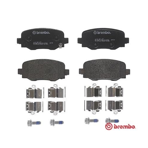 Bremsbelagsatz Scheibenbremse Brembo P23177 Prime Line für Alfa Romeo Fiat Jeep