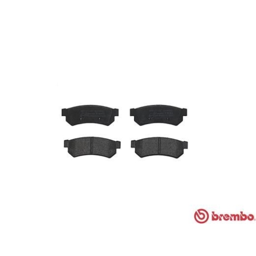 Bremsbelagsatz Scheibenbremse Brembo P10053 Prime Line für Suzuki Chevrolet