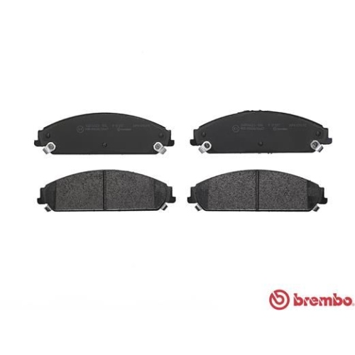 Bremsbelagsatz Scheibenbremse Brembo P11017 Prime Line für Chrysler Dodge Fiat