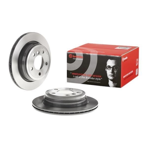 2X Brembo Bremsscheibe Hinterachse Prime Line - Uv Coated für Bmw