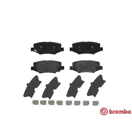 Bremsbelagsatz Scheibenbremse Brembo P18024 Prime Line für Chrysler Dodge Tata