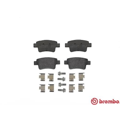 Bremsbelagsatz Scheibenbremse Brembo P 23 104 Prime Line für Fiat Abarth