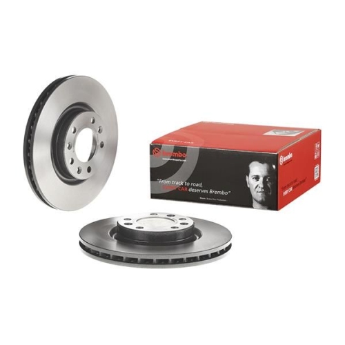 2X Brembo Bremsscheibe Prime Line - Uv Coated für Citroën Peugeot