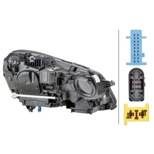 Hauptscheinwerfer Hella 1EX 011 066-671 für Mercedes Benz Mercedes Benz Links