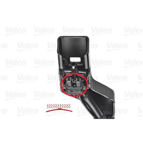 Wischblatt Valeo 572306 Silencio Aquablade Set für Mercedes Benz Vorne