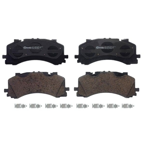 Bremsbelagsatz Scheibenbremse Brembo P85170 Prime Line für Audi Seat Skoda VW