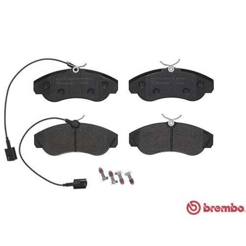 Bremsbelagsatz Scheibenbremse Brembo P23084 Prime Line für Citroën Fiat Peugeot