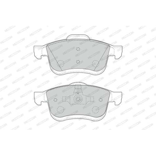 Brake Pad Set Disc Brake Ferodo FDB4951 Premier Eco Friction for Chrysler Fiat