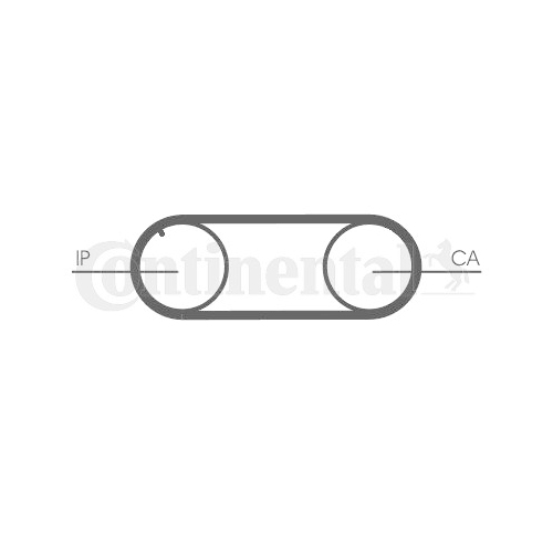 Zahnriemen Continental Ctam CT645 für Audi VW