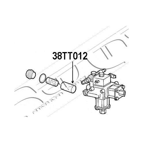 Kraftstofffilter Red-line 38TT012 für Fiat Iveco