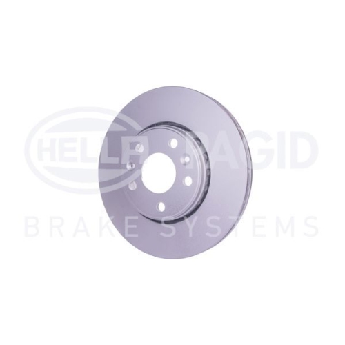 Brake Disc Hella Pagid 8DD 355 129-131 Pro High Carbon for Renault Samsung