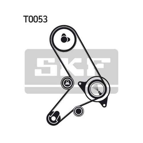 Zahnriemensatz Skf VKMA 02152 für Fiat Innocenti