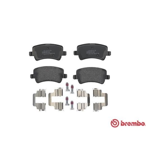 Bremsbelagsatz Scheibenbremse Brembo P24078 Prime Line für Ford Volvo Land Rover