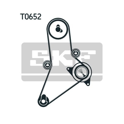 Zahnriemensatz Skf VKMA 02383 für Alfa Romeo Citroën Fiat Iveco Lancia Opel Seat