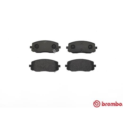 Bremsbelagsatz Scheibenbremse Brembo P30032 Prime Line für Hyundai Kia Naza