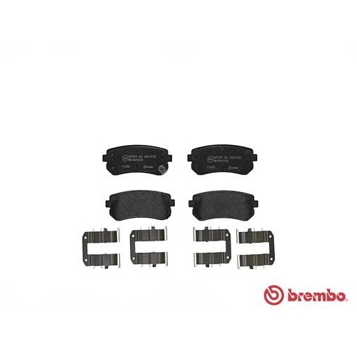 Bremsbelagsatz Scheibenbremse Brembo P30051 Prime Line für Hyundai Kia Changan