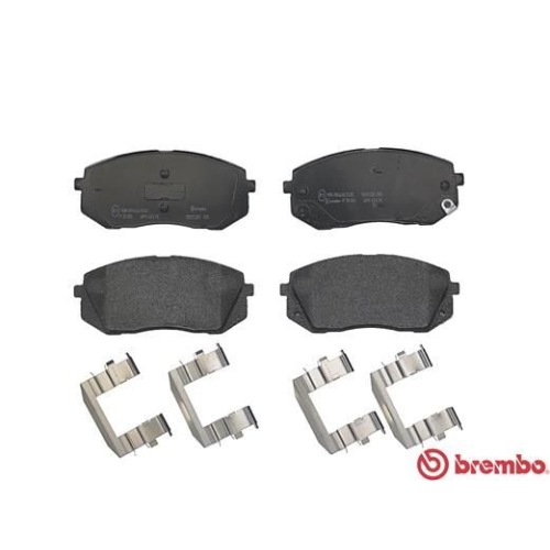 Bremsbelagsatz Scheibenbremse Brembo P30056 Prime Line für Hyundai Kia Kia (dyk)