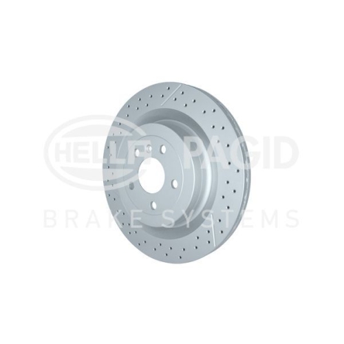 Hella Pagid 1X Bremsscheibe Pro Hc für Mercedes Benz