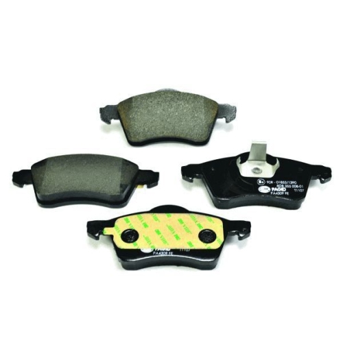 Bremsbelagsatz Scheibenbremse Hella Pagid 8DB 355 008-011 für Audi Seat Skoda VW