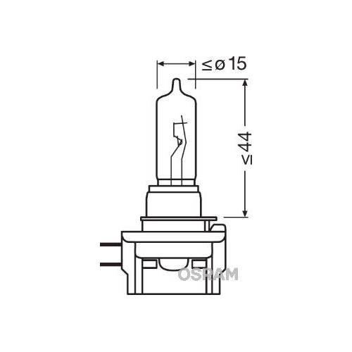 Glühlampe Fernscheinwerfer Ams-osram 64243 Original für