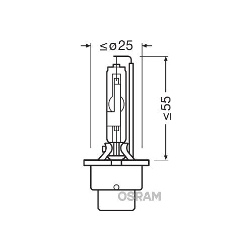 Glühlampe Fernscheinwerfer Ams-osram 66450 Xenarc® Original für Jenbacher