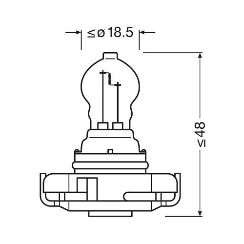 Glühlampe Blinkleuchte Ams-osram 5201 Original für