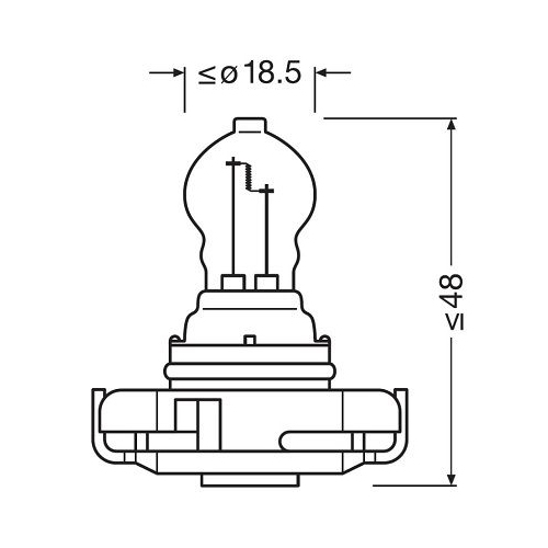 Glühlampe Blinkleuchte Ams-osram 5202 Original für Stoßfänger Hinten