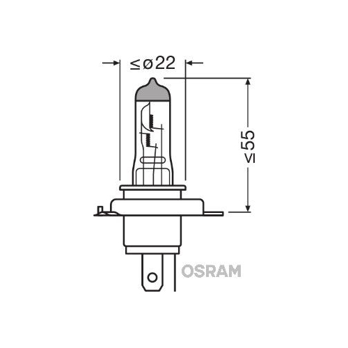 Glühlampe Fernscheinwerfer Ams-osram 64193ALS All Season Super für