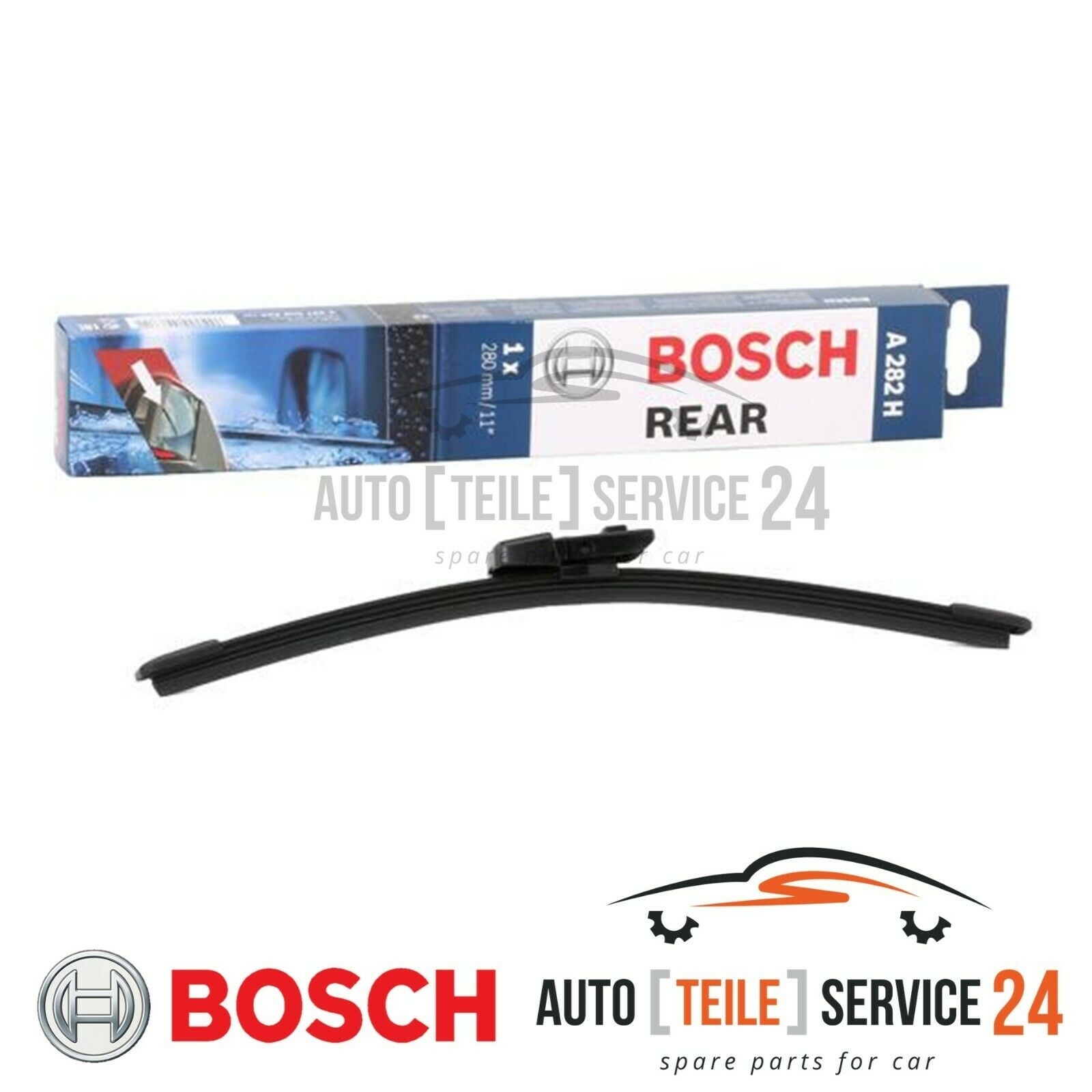 Bosch A863S A282H Scheibenwischer und Heckwischer Vorne Hinten für Seat VW Golf