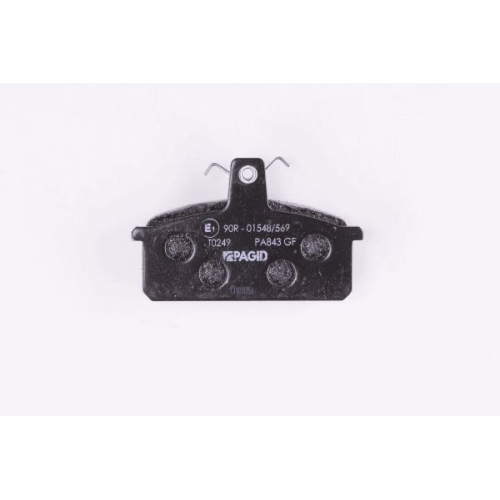 Bremsbelagsatz Scheibenbremse Hella Pagid 8DB 355 005-981 für Alfa Romeo Audi VW