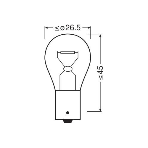 Glühlampe Blinkleuchte Ams-osram 7511TSP Truckstar® Pro (next Gen) für Hinten