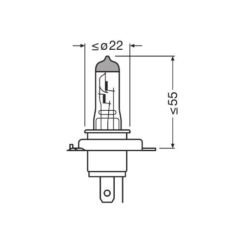 Glühlampe Fernscheinwerfer Ams-osram 64193NB200 Night Breaker® 200 für