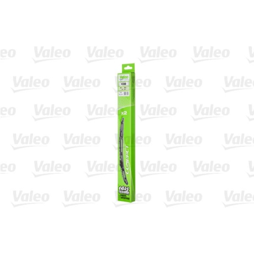 Wischblatt Valeo 576002 Compact für Beidseitig Hinten Vorne