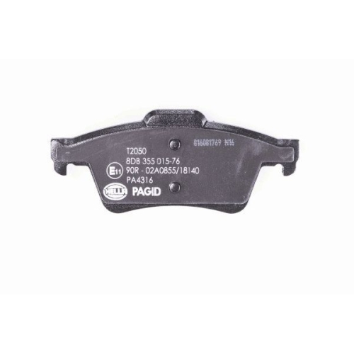 Bremsbelagsatz Scheibenbremse Hella Pagid 8DB 355 015-761 für Ford Mazda Nissan